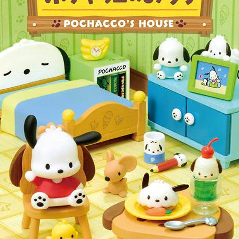 JBK Re-Ment Pochacco's House Surprise Box Kawaii Gifts 4521121152387