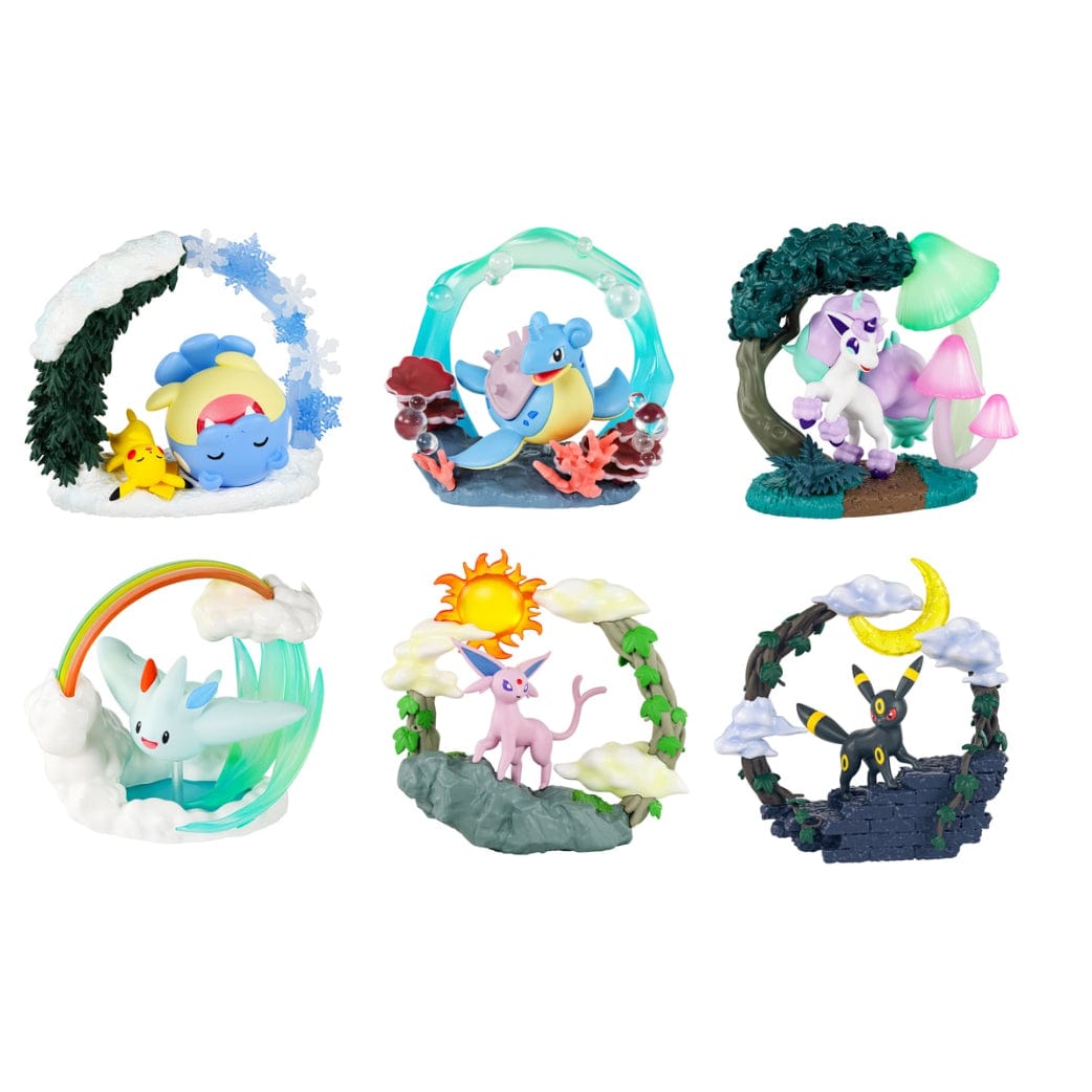 JBK Re-Ment Pokemon Circular Diorama Surprise Box Kawaii Gifts 4521121207872