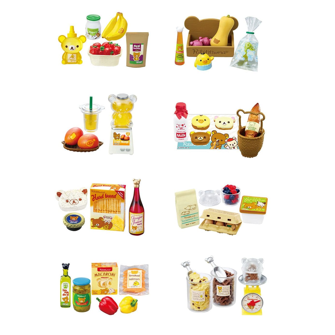 JBK Re-Ment Rilakkuma Natural Market Surprise Box Kawaii Gifts 4521121700427