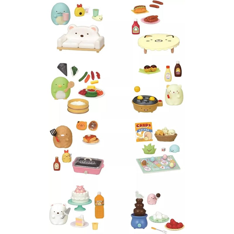 JBK Re-Ment Sumikko Gurashi Home Party Surprise Box Kawaii Gifts 4521121173412