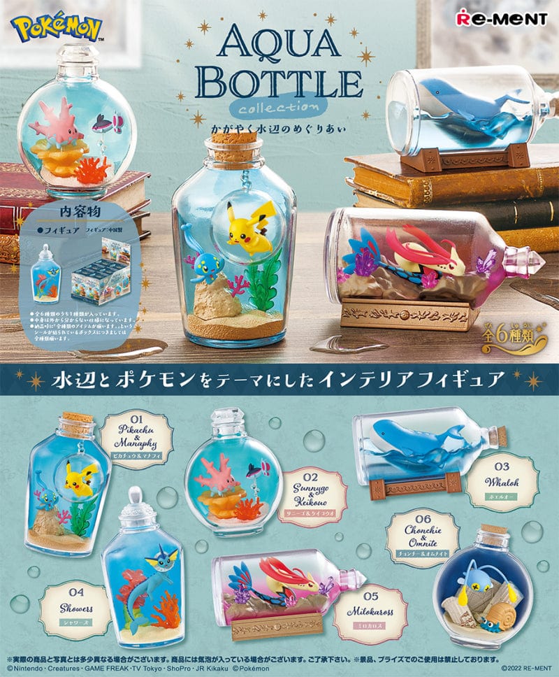 JBK Rement Pokemon Aqua Bottle Collection Blind Box Kawaii Gifts