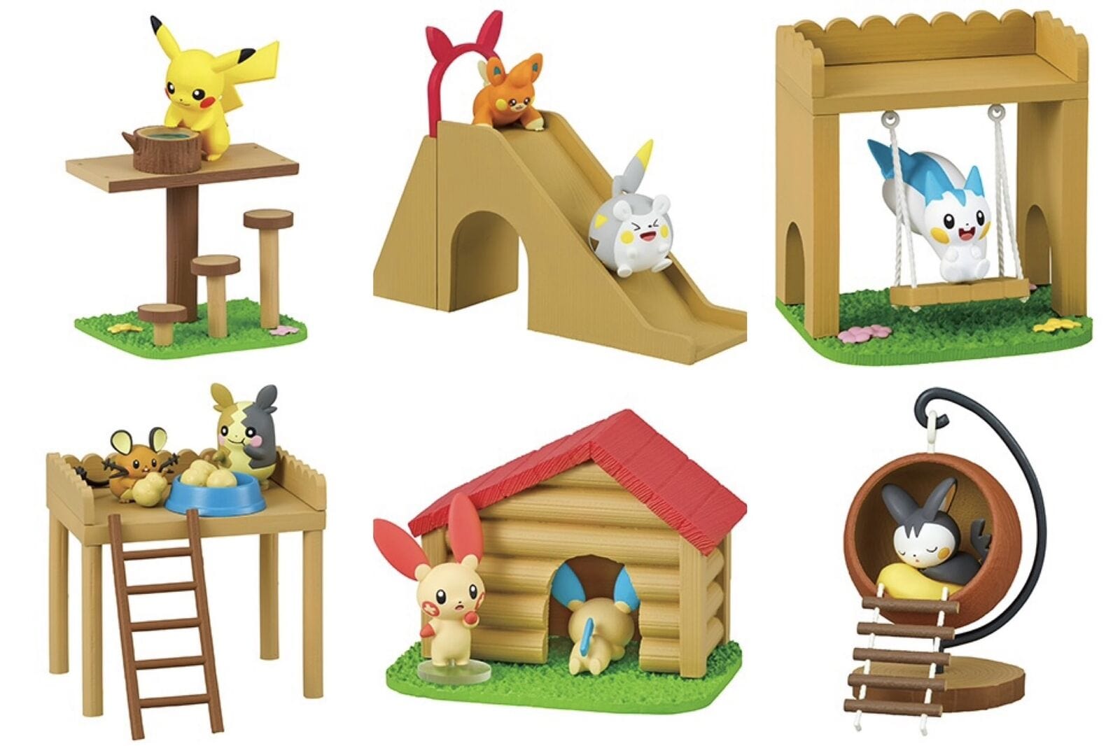 JBK Rement Pokemon Gather Everyone!  Play Ground in the Forest Surprise Box Kawaii Gifts