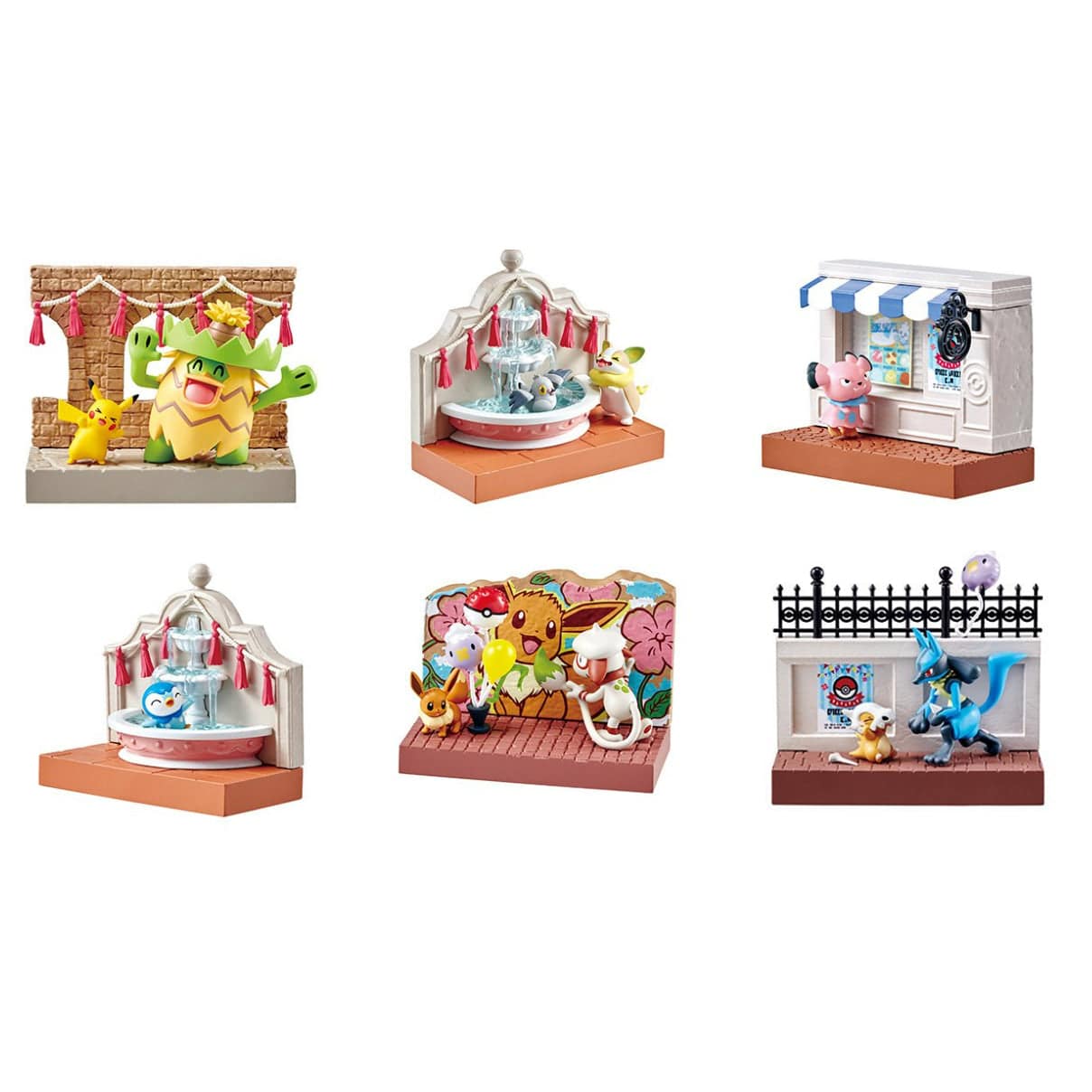 JBK Rement Pokemon Town 2 Festival Street Corner Kawaii Gifts 4521121206691