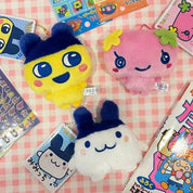 K-Wonderland Tamagotchi Plush Keychain – Bag Deco Charm Kawaii Gifts