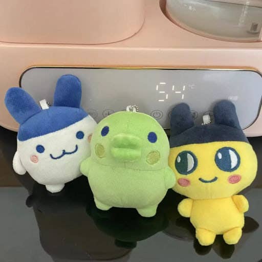 K-Wonderland Tamagotchi Plush Keychain – Bag Deco Charm Kawaii Gifts