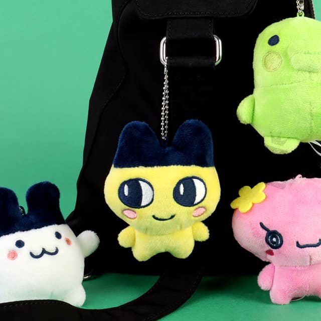 K-Wonderland Tamagotchi Plush Keychain – Bag Deco Charm Kawaii Gifts