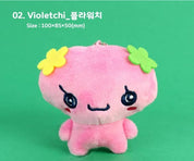 K-Wonderland Tamagotchi Plush Keychain – Bag Deco Charm 2. Lovelitchi Kawaii Gifts