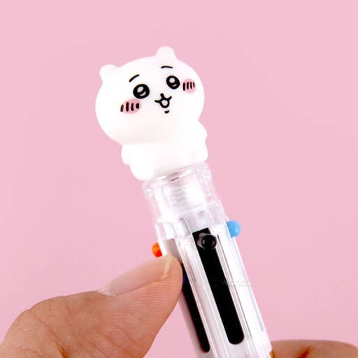 K-Wonderland Chiikawa 3D Figure 6Colors Ballpoint Pen Kawaii Gifts