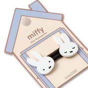 K-Wonderland Miffy Acryle Face Hair Tie String Scrunches Blue Kawaii Gifts