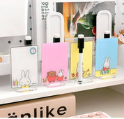 K-Wonderland Miffy acryle Memo Stand with Pen Blind Random Box Kawaii Gifts