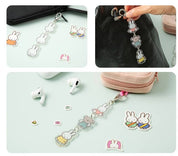 K_Wonderland Miffy Delight Acrylic Keychains Kawaii Gifts