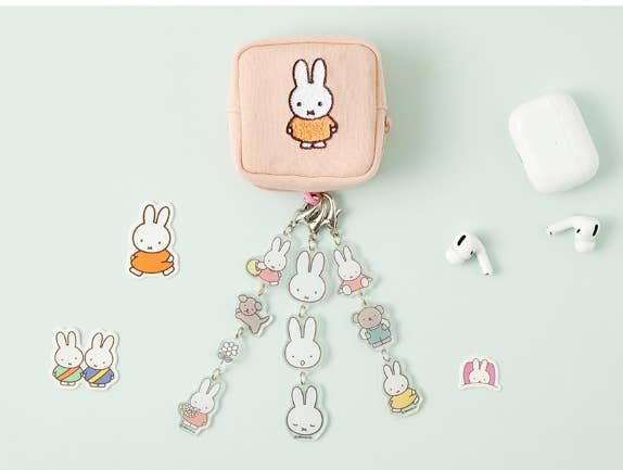 K_Wonderland Miffy Delight Acrylic Keychains Kawaii Gifts