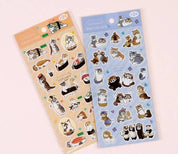 K_Wonderland Mofusand Animal Sushi & Friends Stickers – Flat Seal Ver. 2 Kawaii Gifts