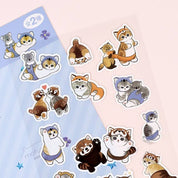 K_Wonderland Mofusand Animal Sushi & Friends Stickers – Flat Seal Ver. 2 Kawaii Gifts