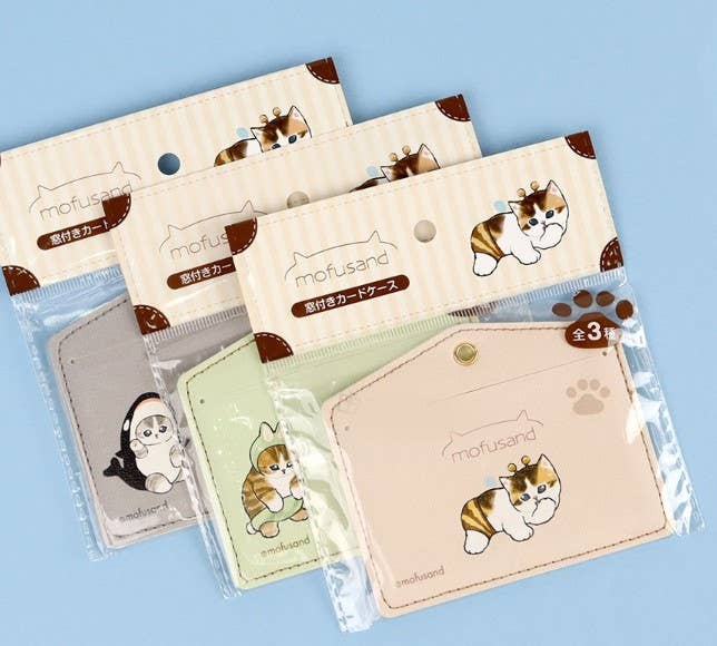 K-Wonderland Mofusand Card,Photo Card Holder Random Design Kawaii Gifts