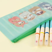 K-Wonderland Mofusand illust Milky Pouch Pencil Case Kawaii Gifts