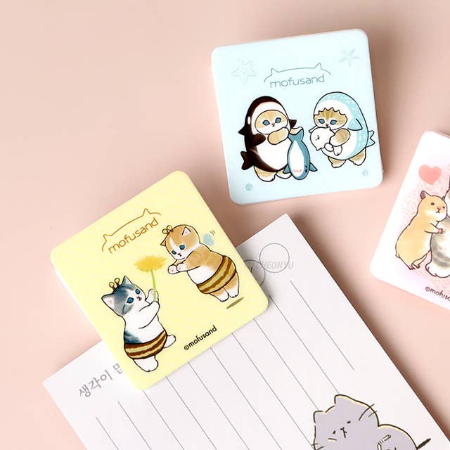 K-Wonderland Mofusand Memo Paper Holder Paper Clip Kawaii Gifts