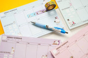 K-Wonderland Moomin Weekly Planner Diary Journal Pad Kawaii Gifts