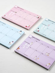 K-Wonderland Moomin Weekly Planner Diary Journal Pad Kawaii Gifts