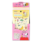 K-Wonderland Peanuts Snoopy Soft Cushion Deco Stickers Kawaii Gifts