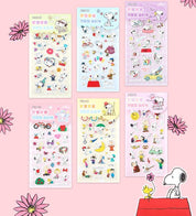 K-Wonderland Peanuts Snoopy Soft Cushion Deco Stickers Kawaii Gifts
