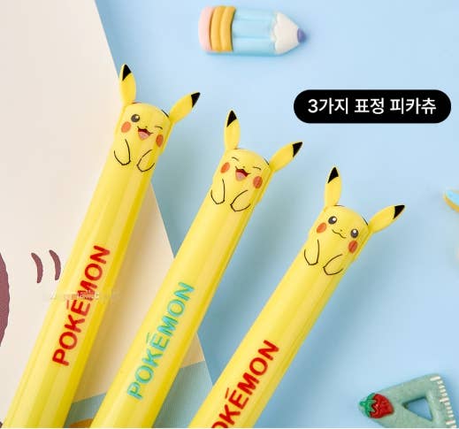 K-Wonderland Pokémon Pikachu Two-Color Ballpoint Pen Kawaii Gifts