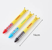 K-Wonderland Pokémon Pikachu Two-Color Ballpoint Pen Kawaii Gifts