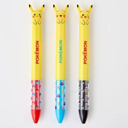 K-Wonderland Pokémon Pikachu Two-Color Ballpoint Pen Kawaii Gifts