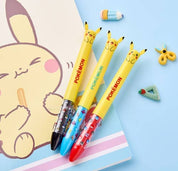 K-Wonderland Pokémon Pikachu Two-Color Ballpoint Pen Kawaii Gifts