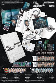 Kai Media [82event Exclusive] ATEEZ - GOLDEN HOUR: Part.6 (Photobook) [ONE PER VER PER PERSON] Kawaii Gifts