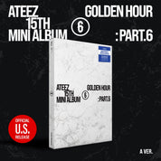 Kai Media [82event Exclusive] ATEEZ - GOLDEN HOUR: Part.6 (Photobook) [ONE PER VER PER PERSON] A Kawaii Gifts