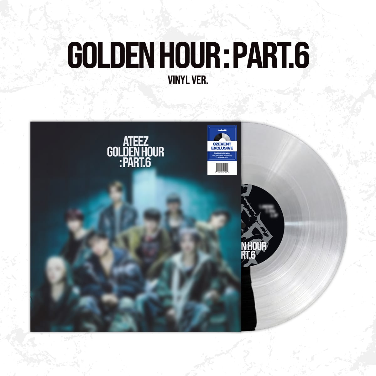 Kai Media [82event Exclusive] ATEEZ - GOLDEN HOUR: Part.6 (Vinyl Ver.) [ONE PER PERSON] Kawaii Gifts