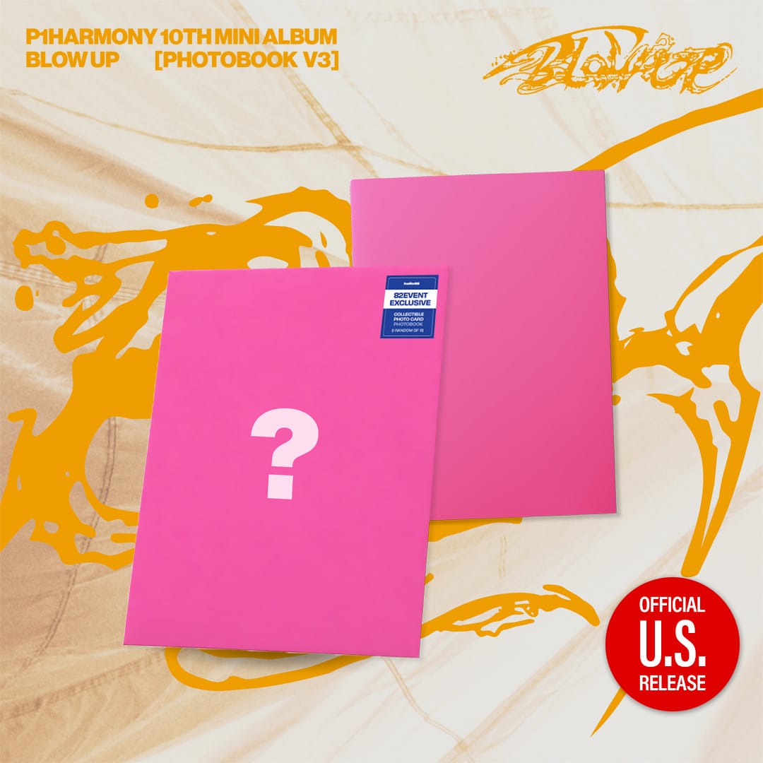 Kai Media [82EVENT Exclusive] P1Harmony - Blow Up (10th Mini Album) [1 PER VER PER CUSTOMER] Kawaii Gifts