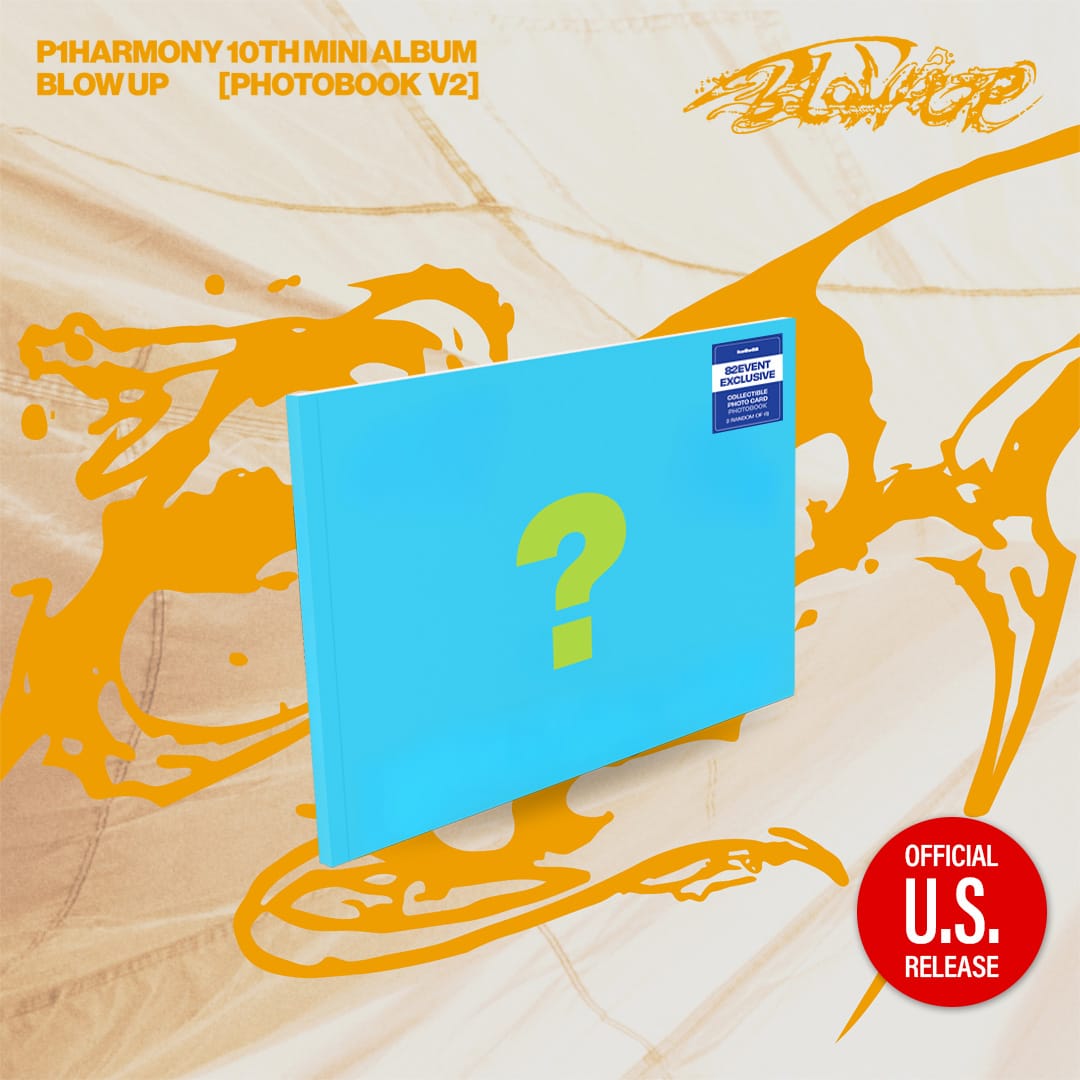 Kai Media [82EVENT Exclusive] P1Harmony - Blow Up (10th Mini Album) [1 PER VER PER CUSTOMER] Kawaii Gifts