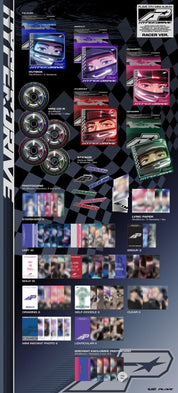 Kai Media [82event Exclusive] PLAVE - Hyperdrive '5th Mini Album' (Racer Ver.) [ONE PER VER PER CUSTOMER] Kawaii Gifts