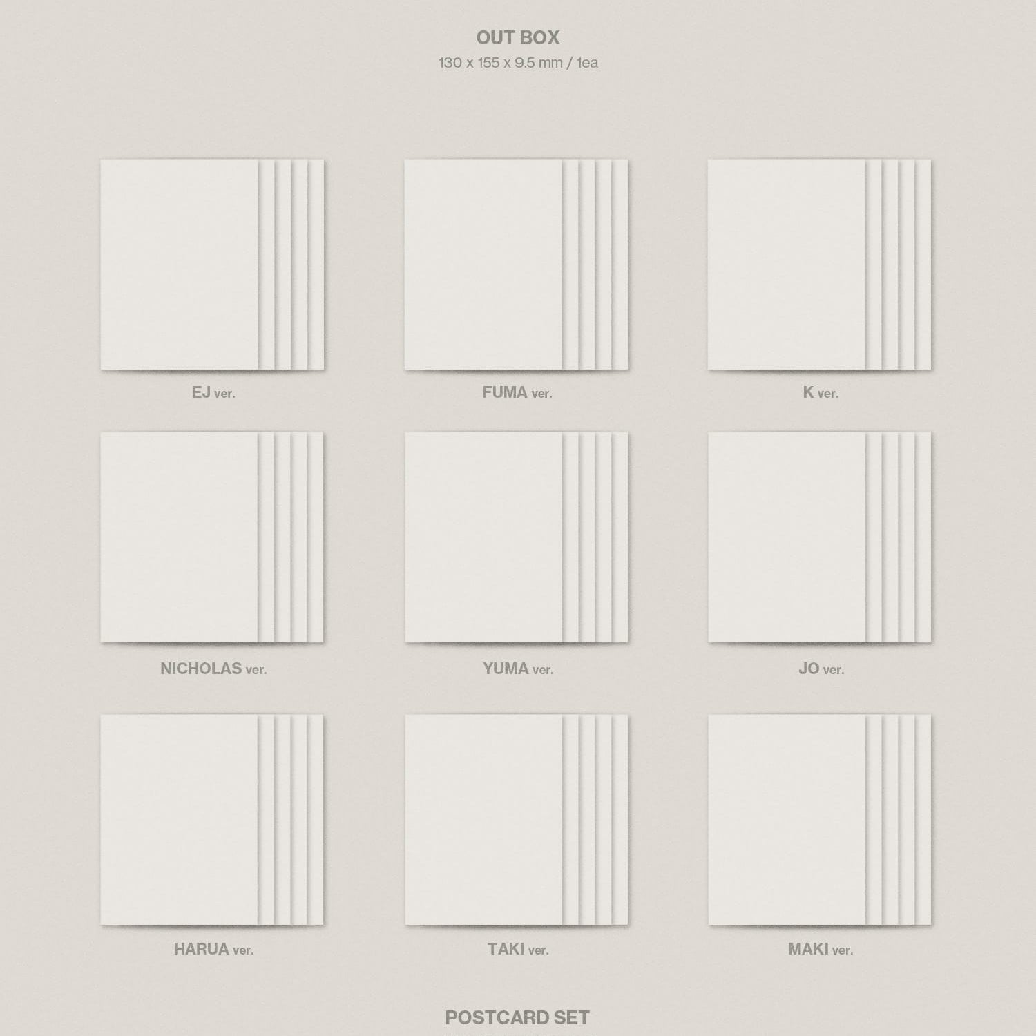 Kai Media [82event Exclusive] &TEAM - KR 2nd Mini Album 'Mark On Me' Solo (Compact) Ver. [TWO PER PERSON] Kawaii Gifts