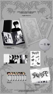 Kai Media ALPHA DRIVE ONE - 2nd Mini Album 'Unbreakable: 少年Beast' [ONE PER VER PER PERSON] Kawaii Gifts