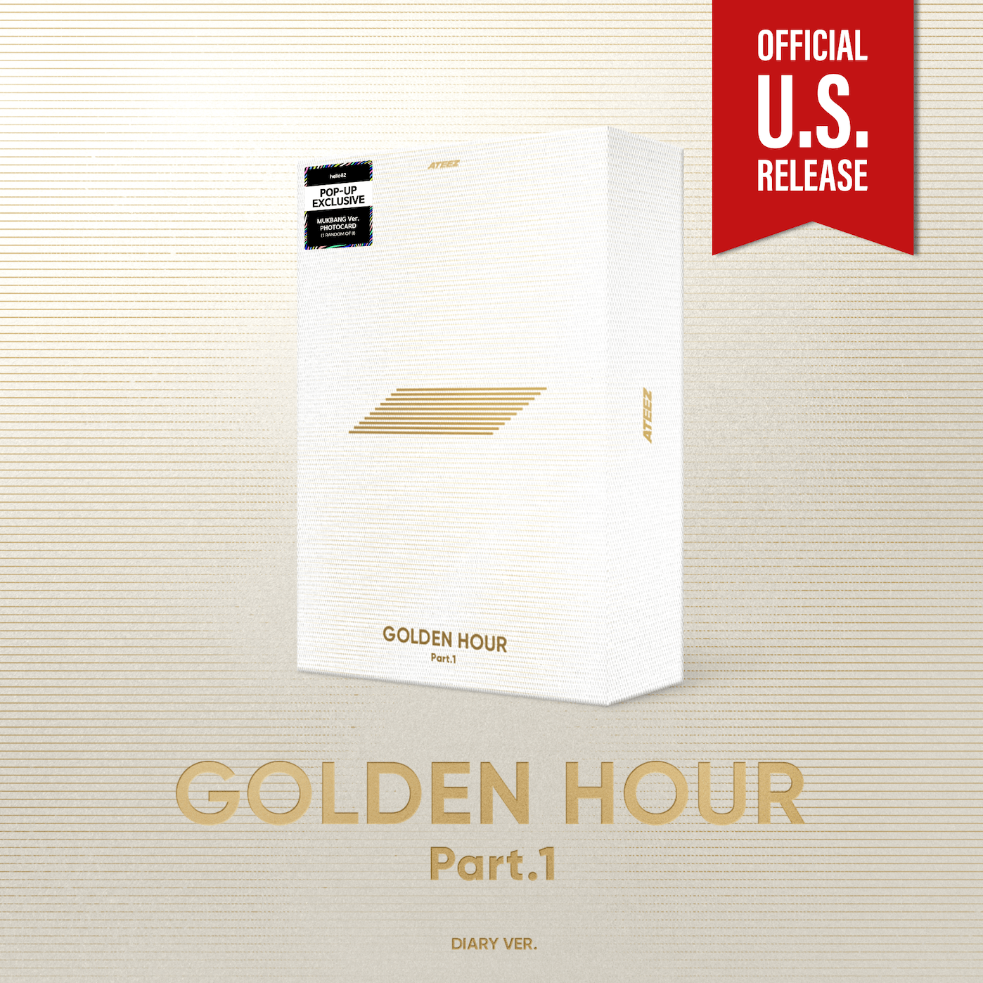 ATEEZ - GOLDEN HOUR: Part.1 - Pop-up Exclusive – Kawaii Gifts ATEEZ - GOLDEN HOUR: Part.1 - Pop-up Exclusive – Kawaii Gifts