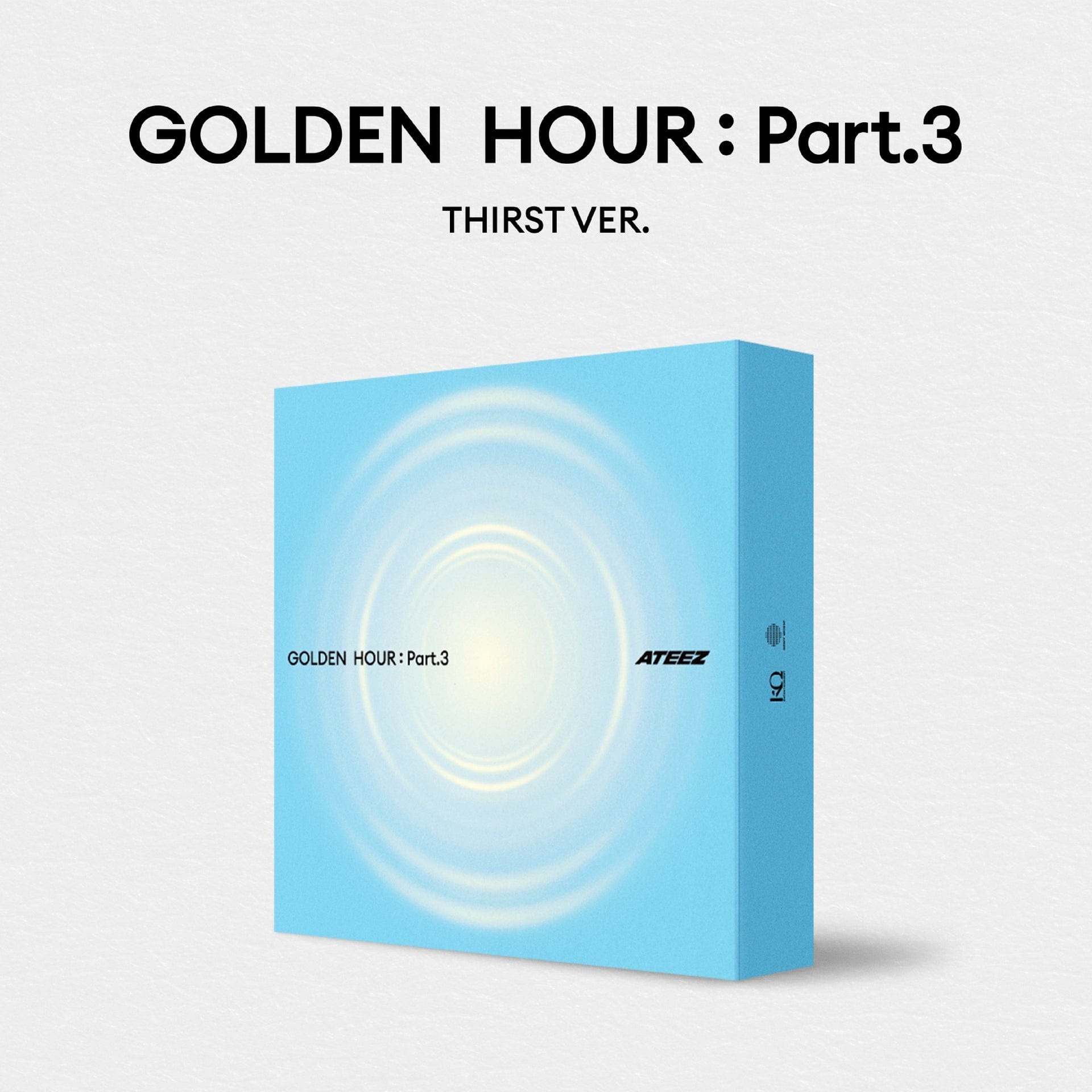 Kai Media ATEEZ - GOLDEN HOUR: Part.3 - Signed Thirst Ver Kawaii Gifts