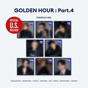 Kai Media ATEEZ - GOLDEN HOUR: Part.4 (Digipack) - Pop-Up Exclusive Kawaii Gifts
