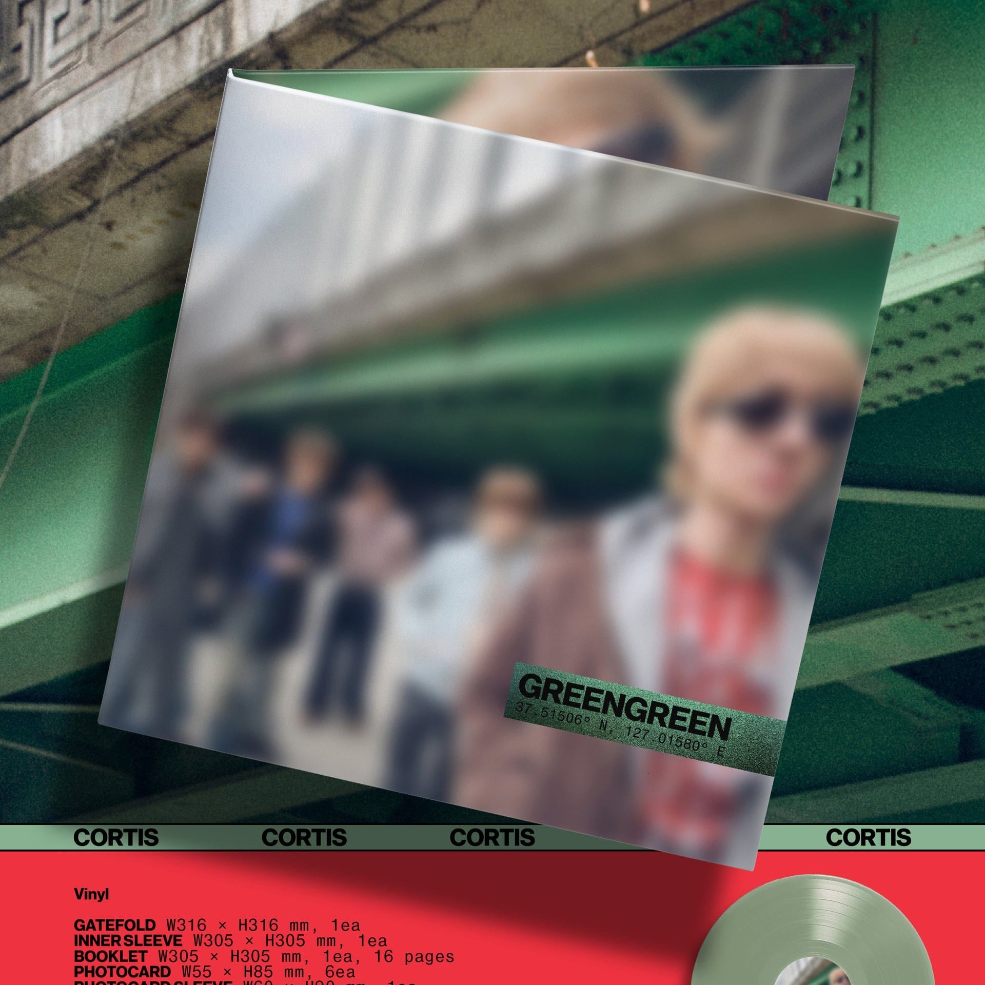 Kai Media CORTIS - GREENGREEN (Vinyl) Kawaii Gifts