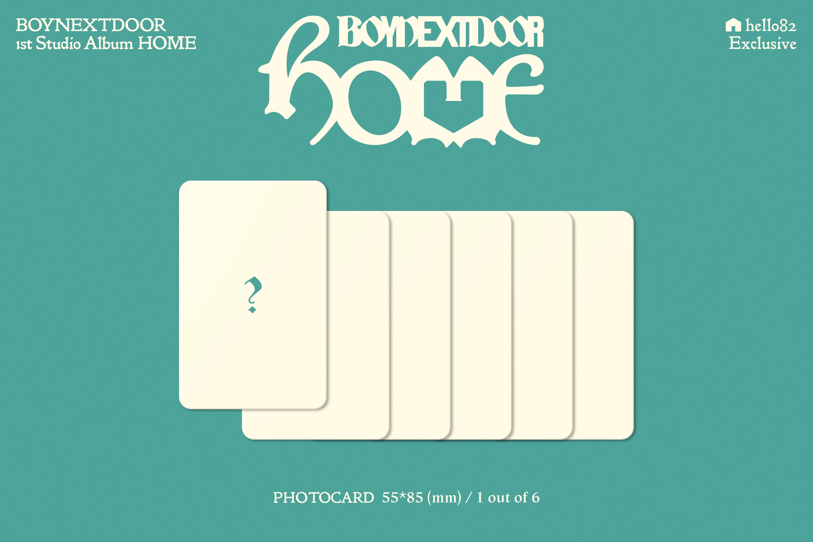 Kai Media [hello82 Exclusive] BOYNEXTDOOR - 1st Studio Album 'Home' Kawaii Gifts