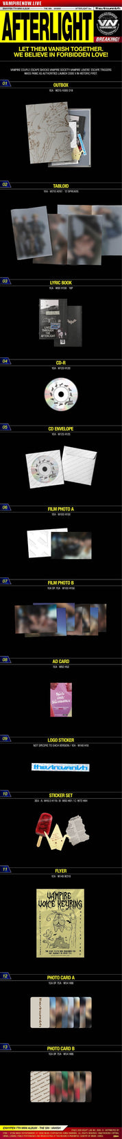 Kai Media [hello82 Exclusive] ENHYPEN - The Sin : Vanish Kawaii Gifts