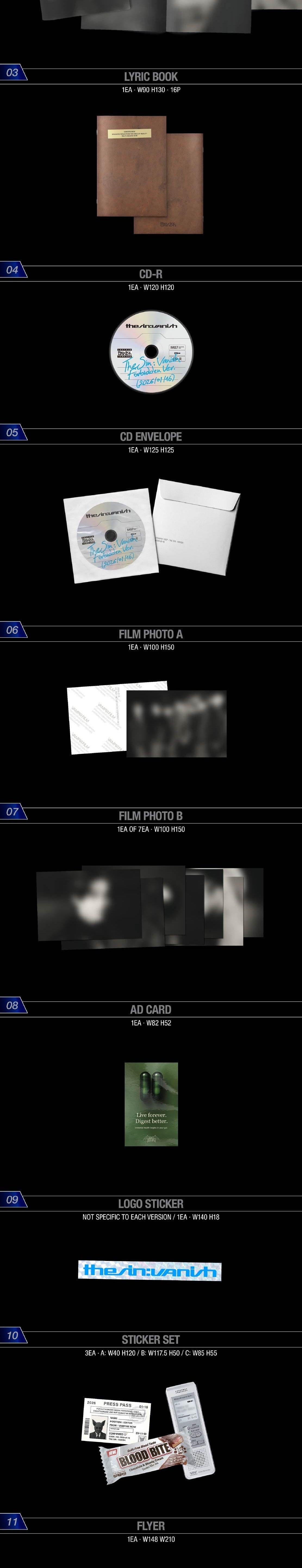 Kai Media [hello82 Exclusive] ENHYPEN - The Sin : Vanish Kawaii Gifts