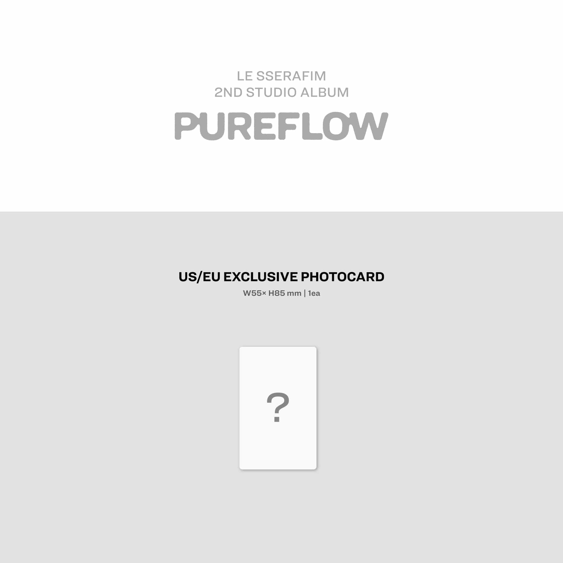 Kai Media [hello82 Exclusive] LE SSERAFIM - 2nd Studio Album 'Pureflow' pt.1 Kawaii Gifts