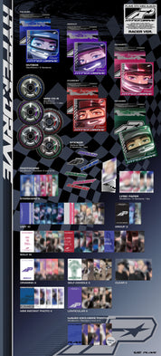 Kai Media [hello82 Exclusive] PLAVE - Hyperdrive '5th Mini Album' (Racer Ver.) [ONE PER VER PER CUSTOMER] Kawaii Gifts