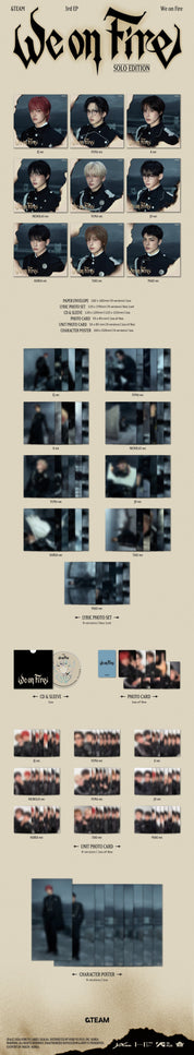 Kai Media [hello82 Exclusive] &TEAM - 3rd EP ‘We On Fire’ (Solo ver.) Kawaii Gifts