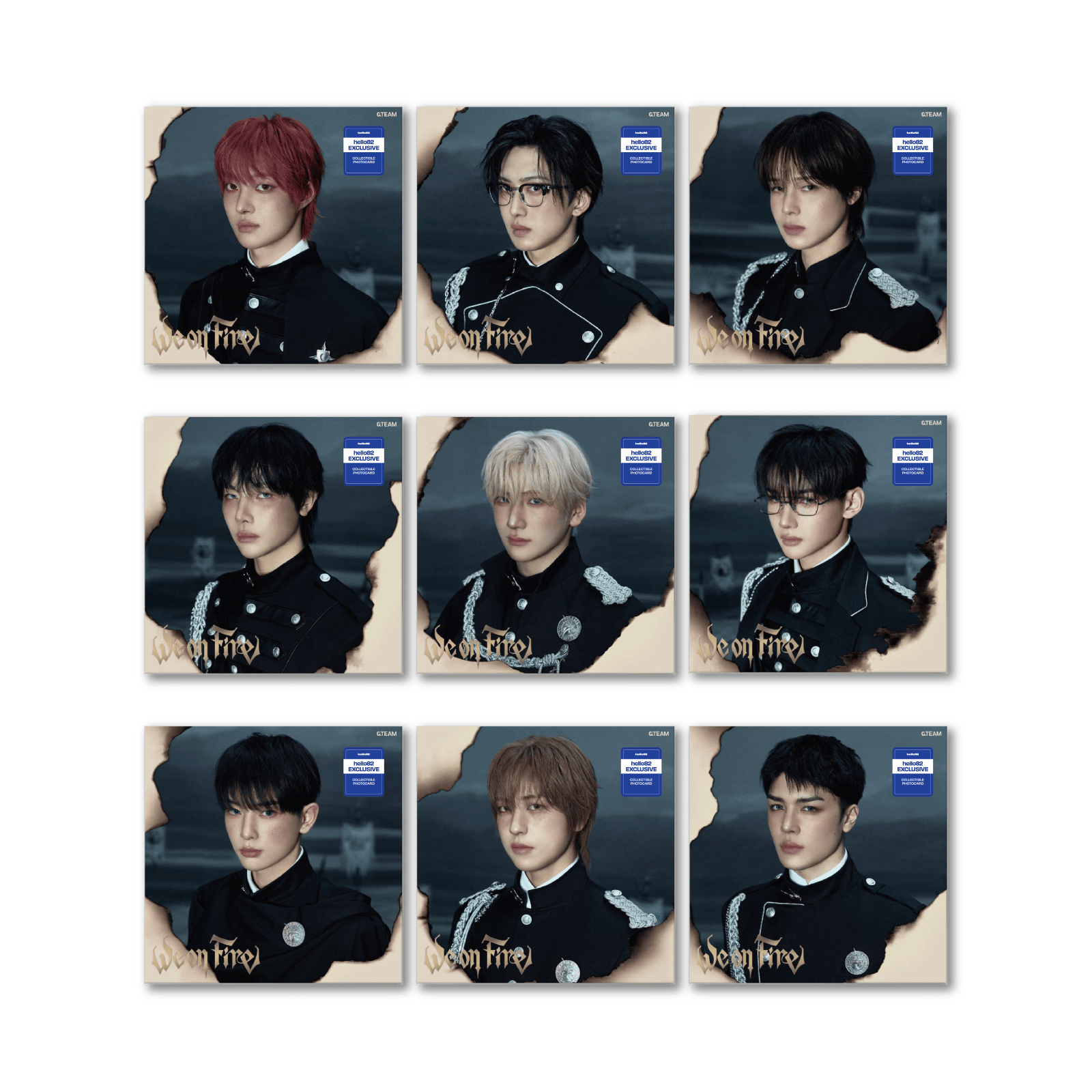 Kai Media [hello82 Exclusive] &TEAM - 3rd EP ‘We On Fire’ (Solo ver.) Kawaii Gifts