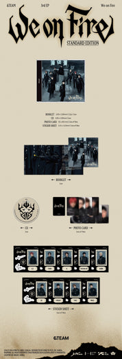 Kai Media [hello82 Exclusive] &TEAM - 3rd EP ‘We On Fire’ (Standard ver.) Kawaii Gifts