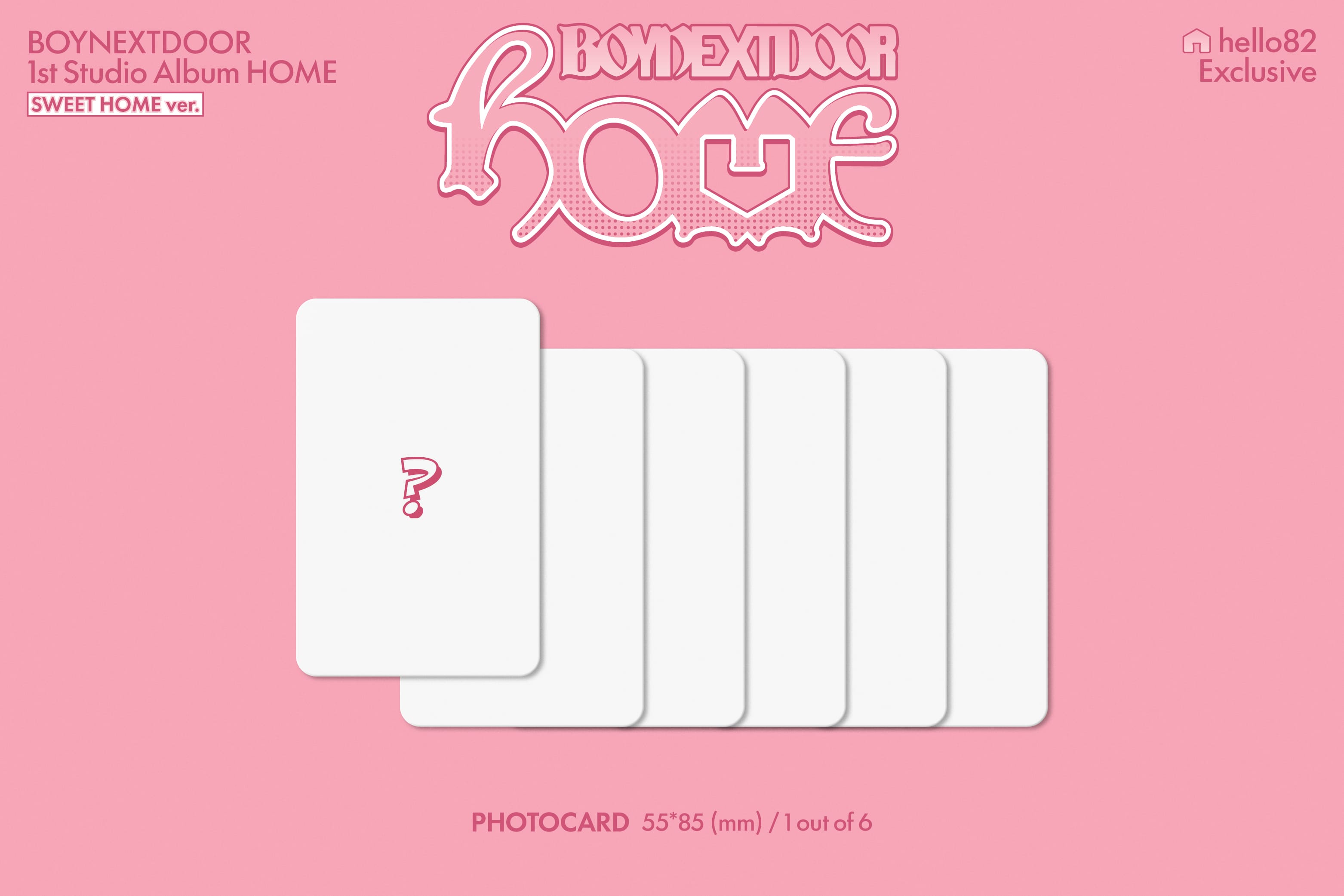 Kai Media [hello82 Pop-Up Exclusive] BOYNEXTDOOR - 1st Studio Album 'Home' Compact (Sweet Home Ver.) Kawaii Gifts